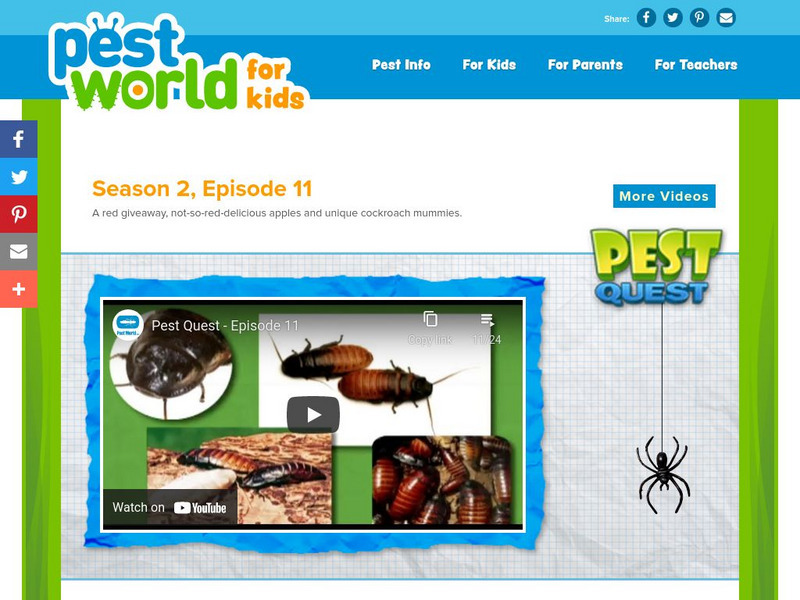 Pest World for Kids: Season 2: Episode 11 Instructional Video
