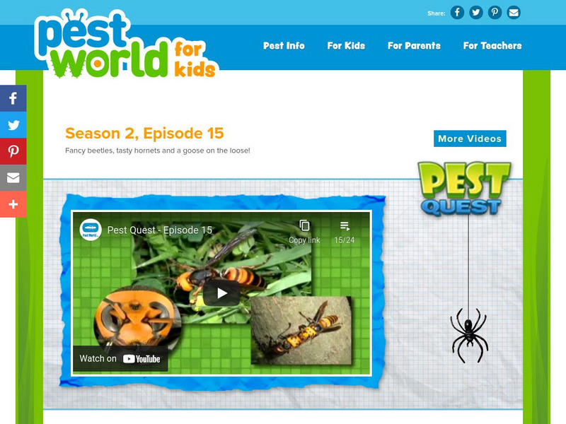 Pest World for Kids: Season 2: Episode 15 Instructional Video