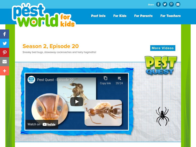 Pest World for Kids: Season 2: Episode 20 Instructional Video