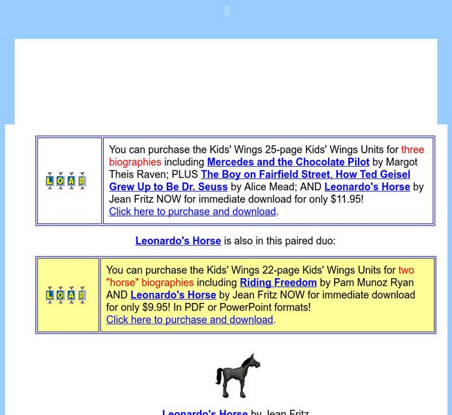 The Little Red Schoolhouse: Teaching Resources for "Leon Activity