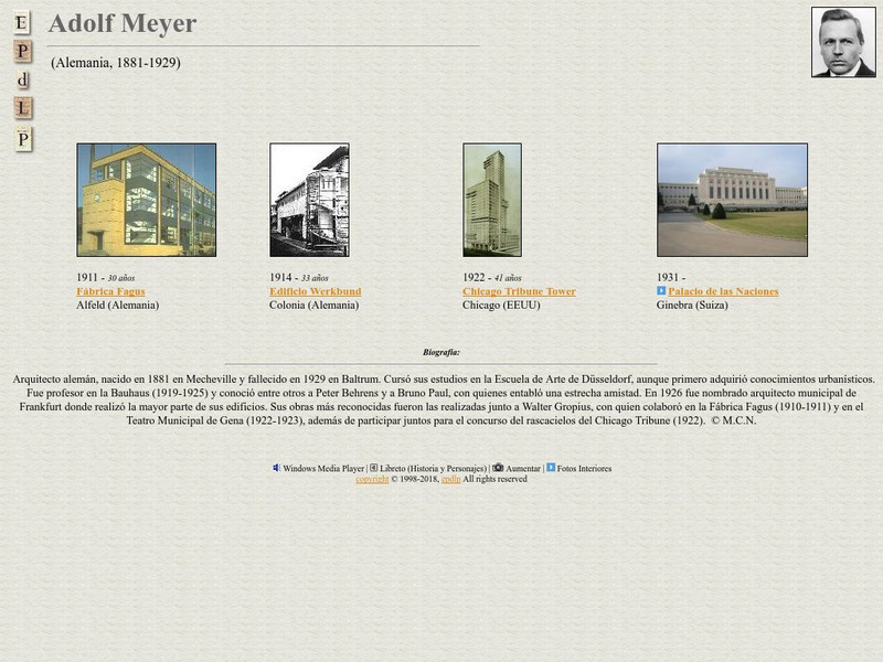 E Pd Lp: Adolf Meyer Handout E Pd Lp: Adolf Meyer Handout