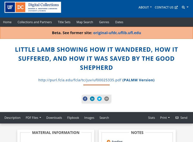 Baldwin Library: The Little Lamb Primary Baldwin Library: The Little Lamb Primary