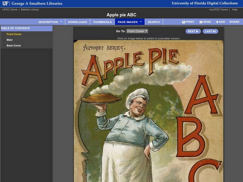 Baldwin Library: Apple Pie Abc by Mc Loughlin Bros., Inc. Primary