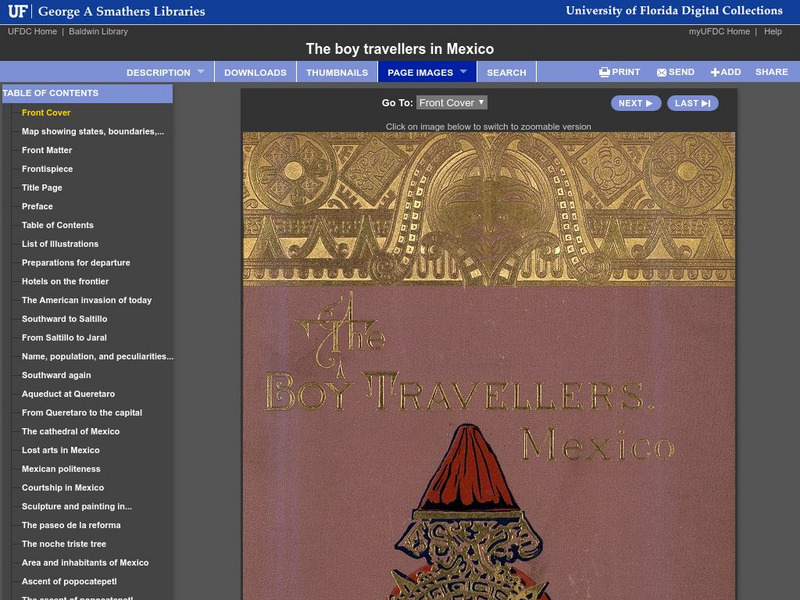 Baldwin Library: The Boy Travellers in Mexico by Thomas W. Knox Primary