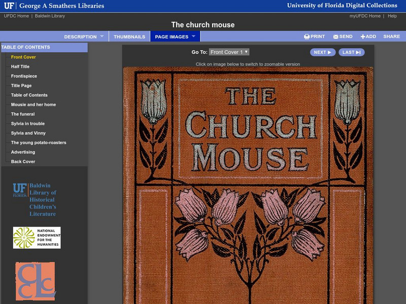 Baldwin Library: The Church Mouse by F. Burge Griswold Primary Baldwin Library: The Church Mouse by F. Burge Griswold Primary