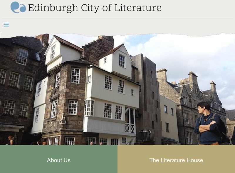 Edinburgh Unesco City of Literature: Home Page Instructional Video Edinburgh Unesco City of Literature: Home Page Instructional Video