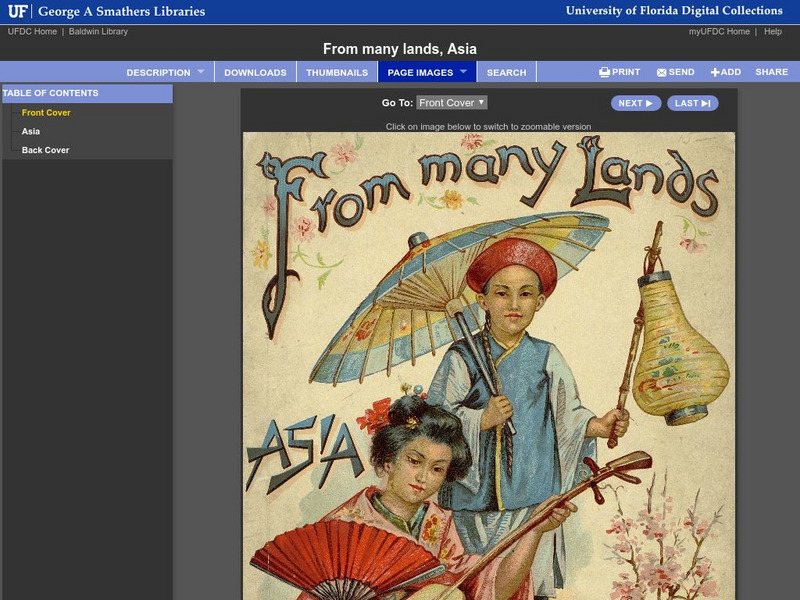 Baldwin Library: From Many Lands, Asia by Raphael Tuck & Sons Primary Baldwin Library: From Many Lands, Asia by Raphael Tuck & Sons Primary