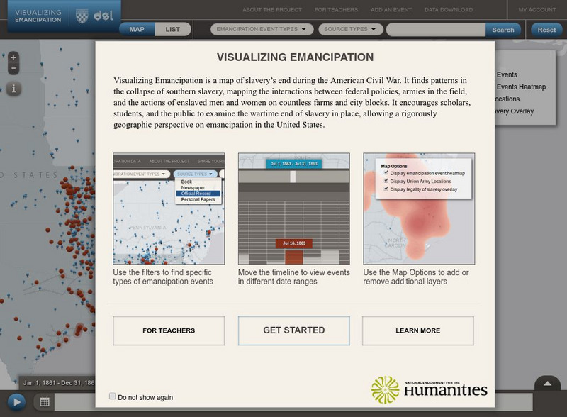 Dsl: University of Richmond: Visualizing Emancipation Unit Plan Dsl: University of Richmond: Visualizing Emancipation Unit Plan