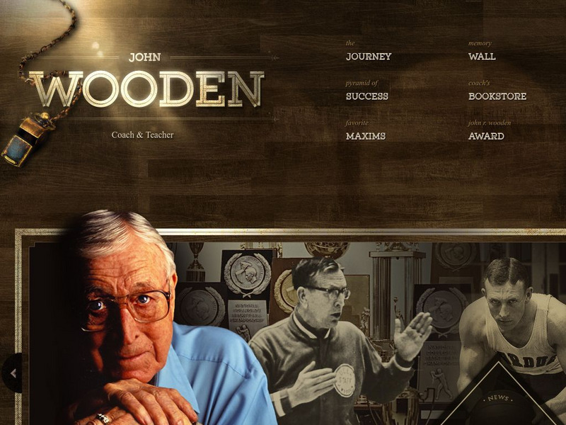 Official Site of Coach John Wooden Website Official Site of Coach John Wooden Website