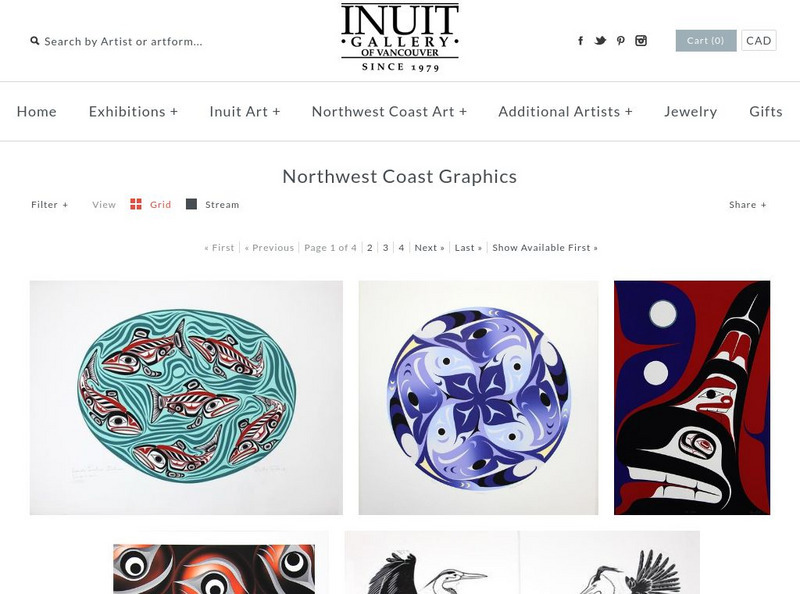Inuit Gallery of Vancouver: Northwest Coast Graphics Graphic