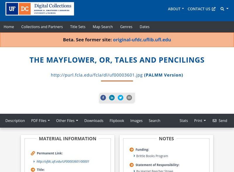 Baldwin Library: The Mayflower Primary