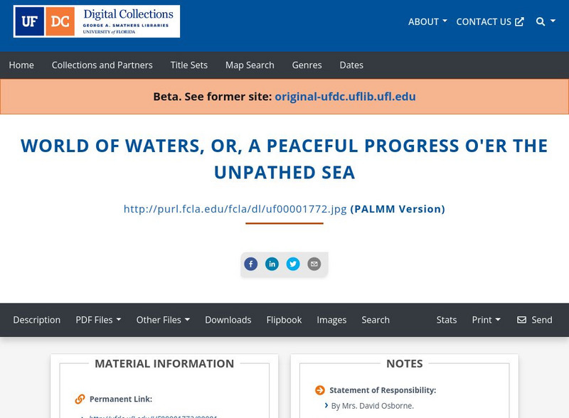 Baldwin Library: The World of Waters Primary Baldwin Library: The World of Waters Primary