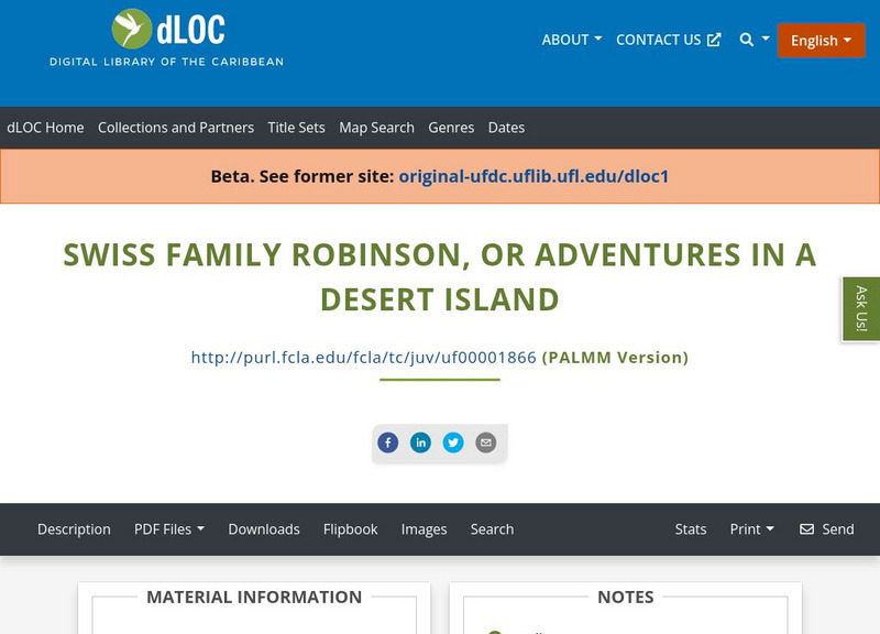 Baldwin Library: The Swiss Family Robinson Primary