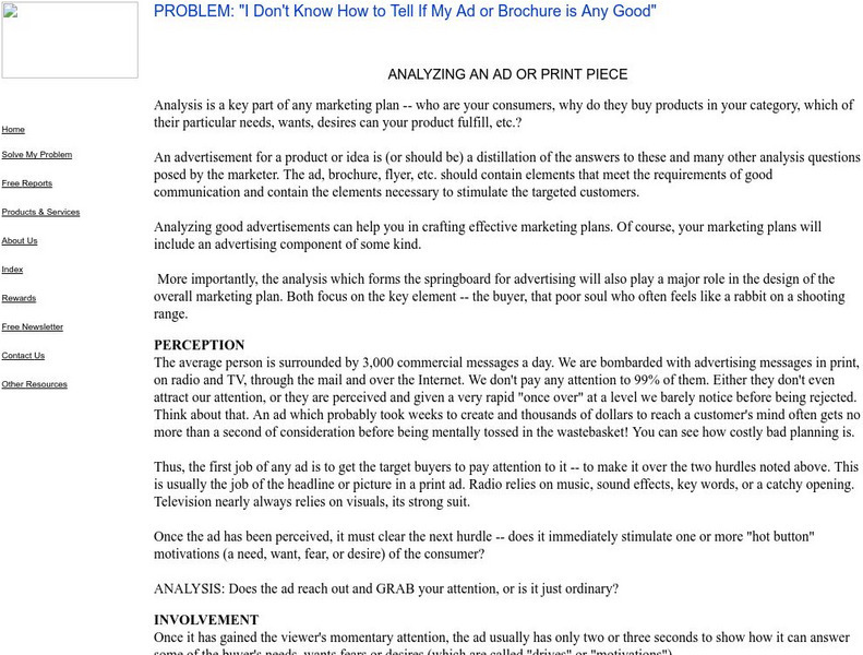 Mpg: Analyzing an Ad Activity Mpg: Analyzing an Ad Activity