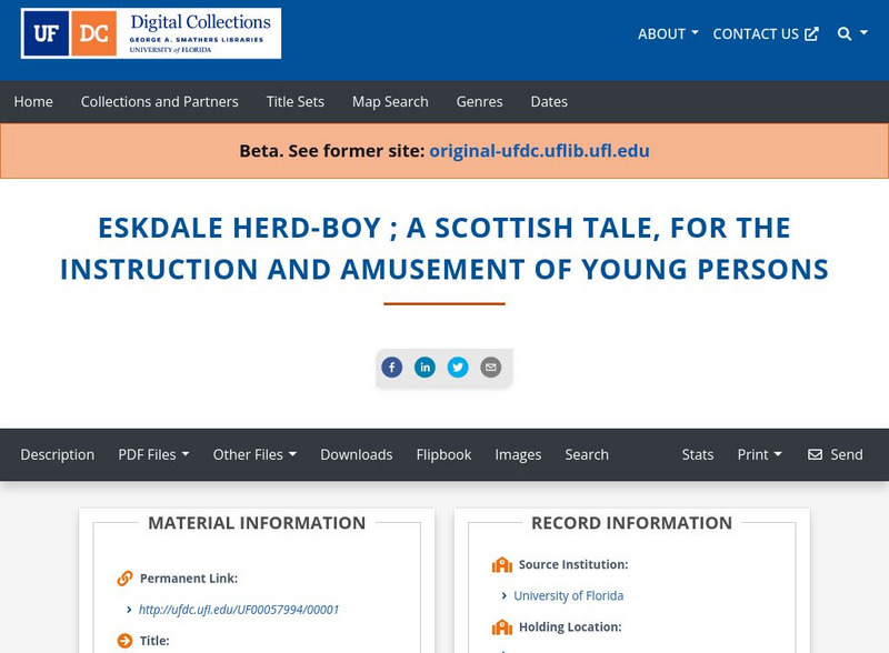 Baldwin Library: Eskdale Herd Boy Primary Baldwin Library: Eskdale Herd Boy Primary
