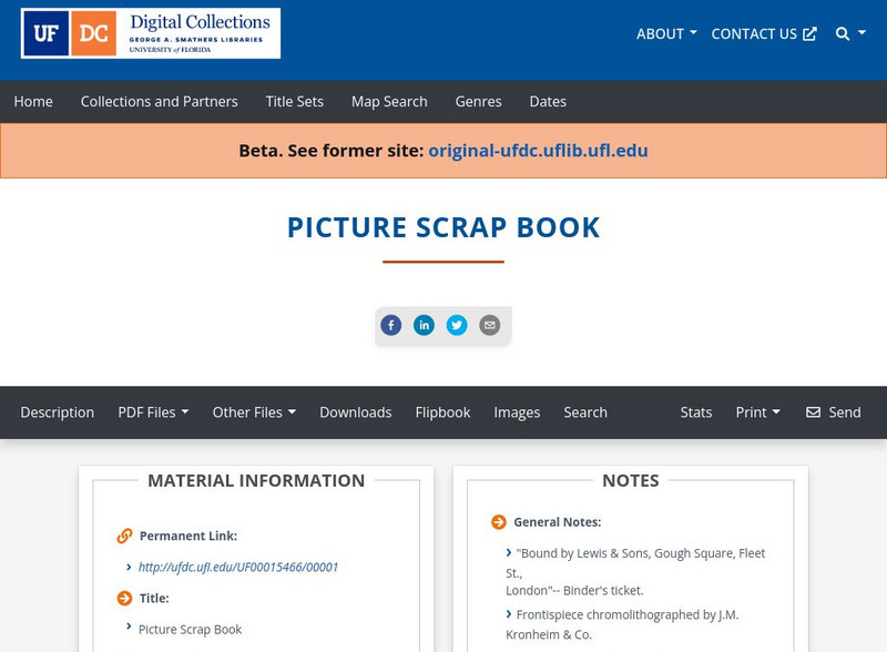 Baldwin Library: The Picture Scrap Book Primary Baldwin Library: The Picture Scrap Book Primary