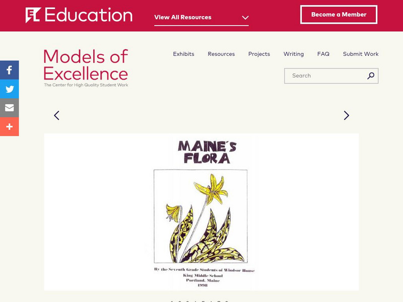 El Education: Maine's Flora Unknown Type El Education: Maine's Flora Unknown Type