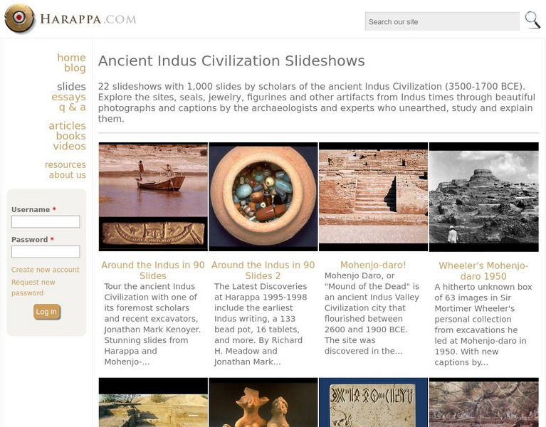 Harappa.com: Ancient Indus Valley Civilization Slideshows PPT Harappa.com: Ancient Indus Valley Civilization Slideshows PPT