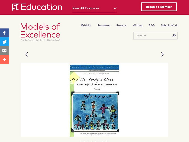 El Education: Heroes Unknown Type El Education: Heroes Unknown Type