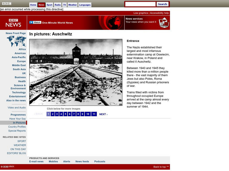 Bbc: News: In Auschwitz PPT Bbc: News: In Auschwitz PPT