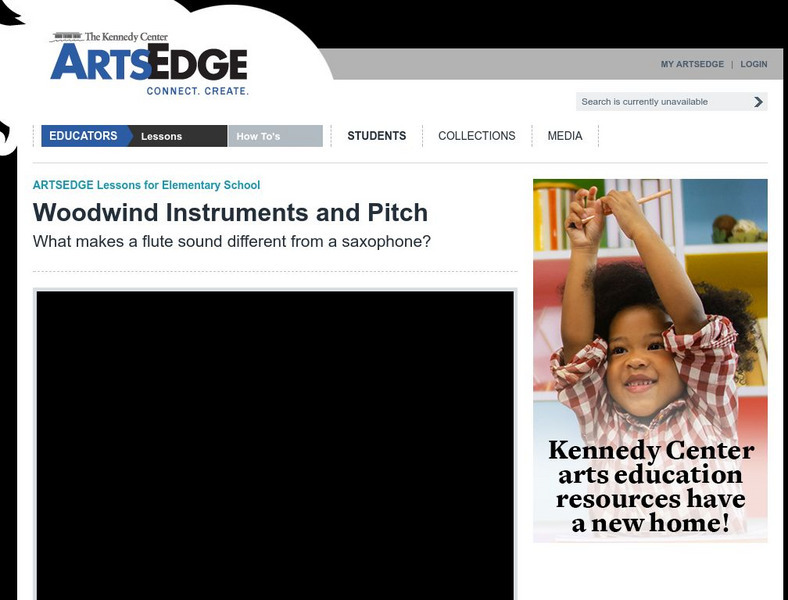 The Kennedy Center: Woodwind Instruments and Pitch Lesson Plan The Kennedy Center: Woodwind Instruments and Pitch Lesson Plan