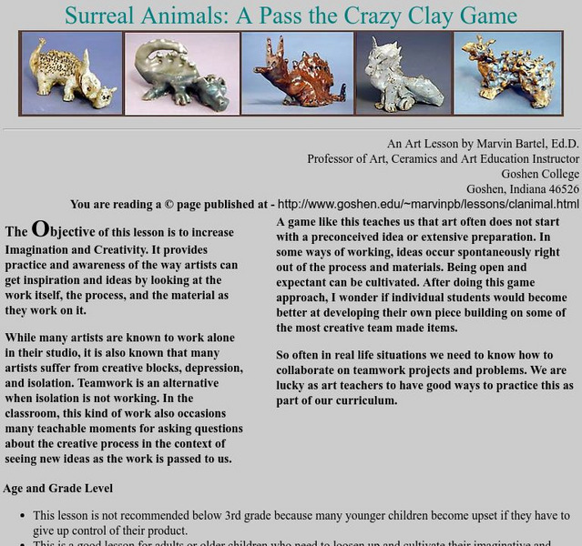 Surreal Animals Activity Surreal Animals Activity