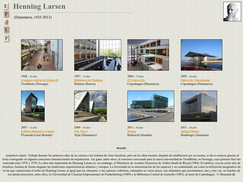 E Pd Lp: Henning Larsen Handout E Pd Lp: Henning Larsen Handout