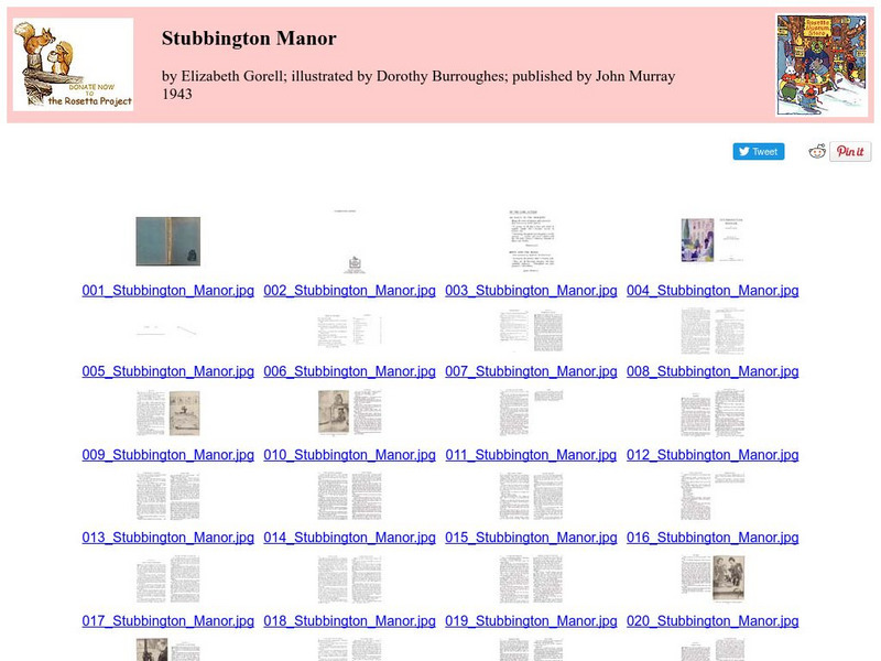 Children's Books Online: Stubbington Manor eBook