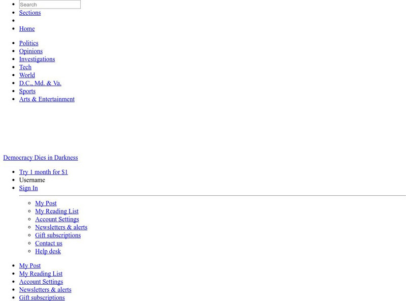 The Washington Post: Politics Website The Washington Post: Politics Website