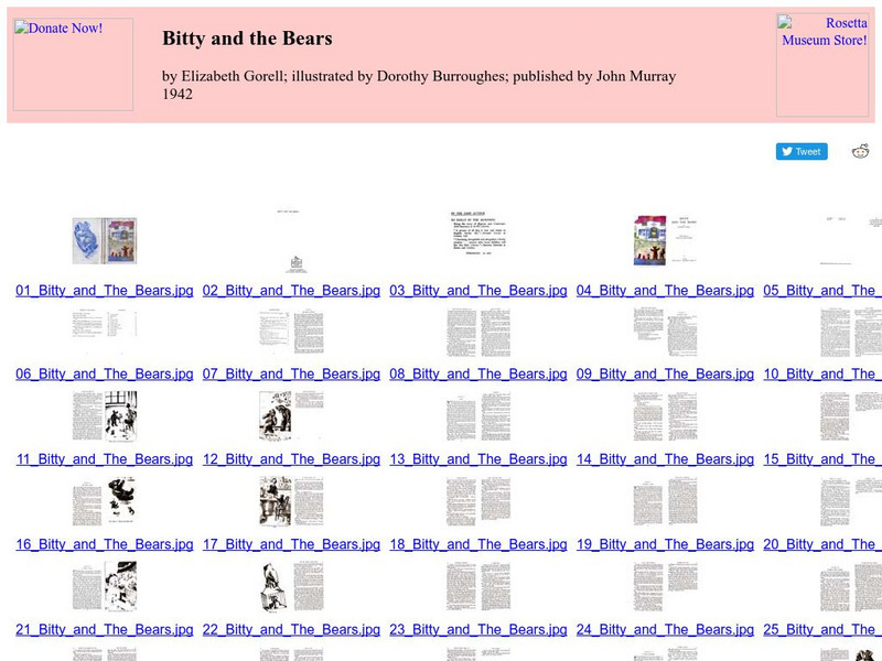 Children's Books Online: Bitty and the Bears eBook