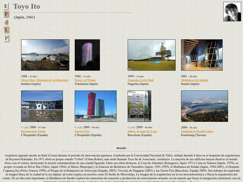 E Pd Lp: Toyo Ito Handout