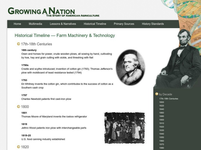 Nifa: Farm Machinery and Technology Handout Nifa: Farm Machinery and Technology Handout