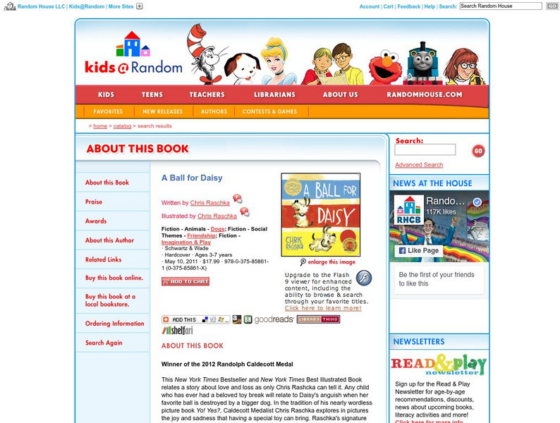 Penguin Random House: Kids @ Random: A Ball for Daisy by Chris Rashcka Instructional Video Penguin Random House: Kids @ Random: A Ball for Daisy by Chris Rashcka Instructional Video