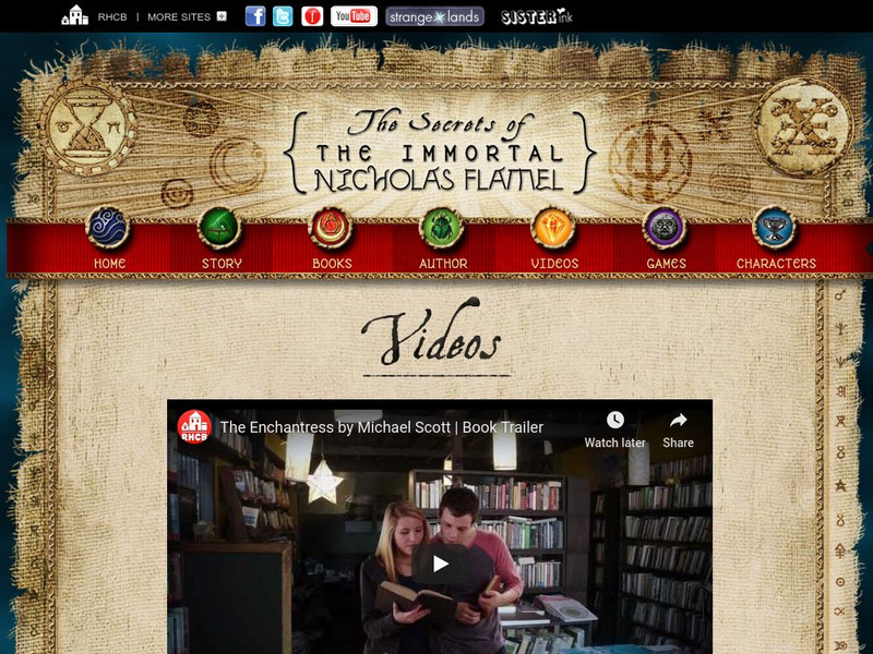 Penguin Random House: The Secrets of the Immortal Nicholas Flamel by M. Scott Instructional Video Penguin Random House: The Secrets of the Immortal Nicholas Flamel by M. Scott Instructional Video