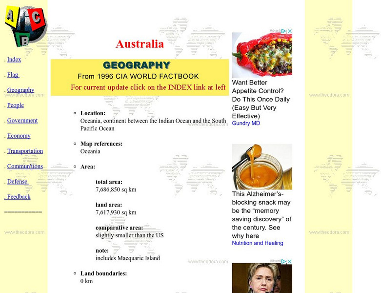 Australia: Geography Handout Australia: Geography Handout