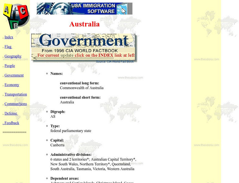 Australia: Government Handout