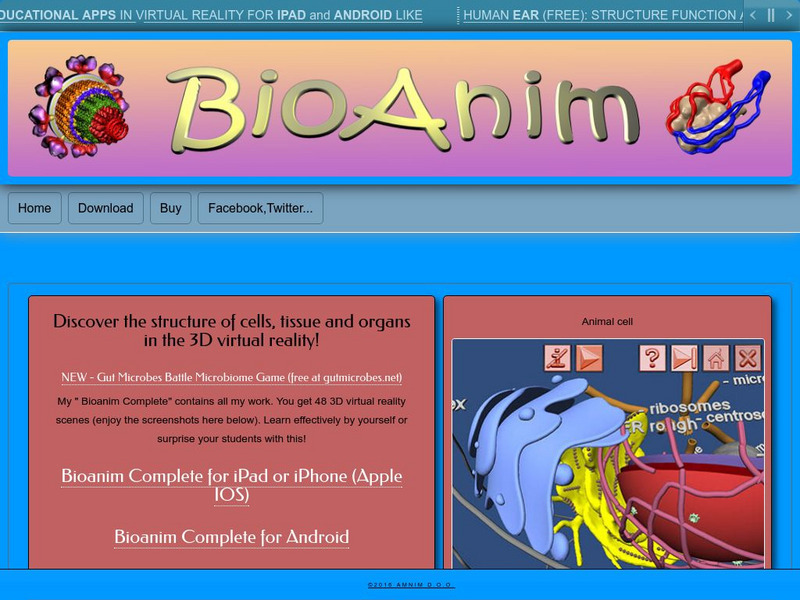 Bio Anim Handout Bio Anim Handout