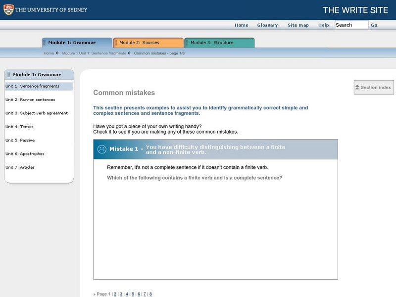 The Write Site: Common Mistakes Unknown Type The Write Site: Common Mistakes Unknown Type