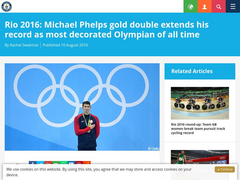 Michael Phelps: Most Decorated Olympian of All Time Article