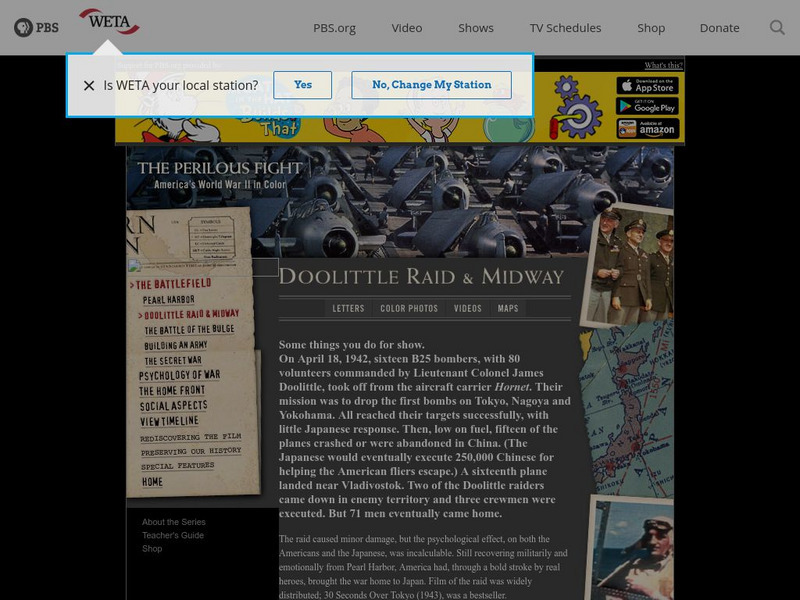 The Perilous Fight: Doolittle Raid and Midway Activity The Perilous Fight: Doolittle Raid and Midway Activity