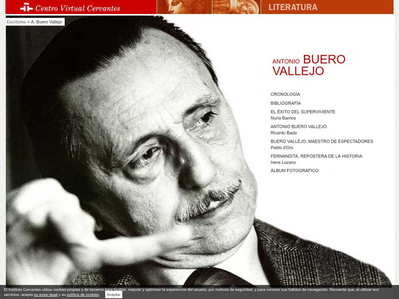 Centro Virtual Cervantes: Antonio Buero Vallejo Handout Centro Virtual Cervantes: Antonio Buero Vallejo Handout