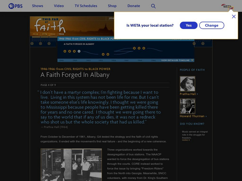 This Far by Faith: Civil Rights to Black Power: A Faith Forged in Albany Website This Far by Faith: Civil Rights to Black Power: A Faith Forged in Albany Website