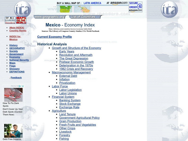 Mexico Economy Index Handout Mexico Economy Index Handout