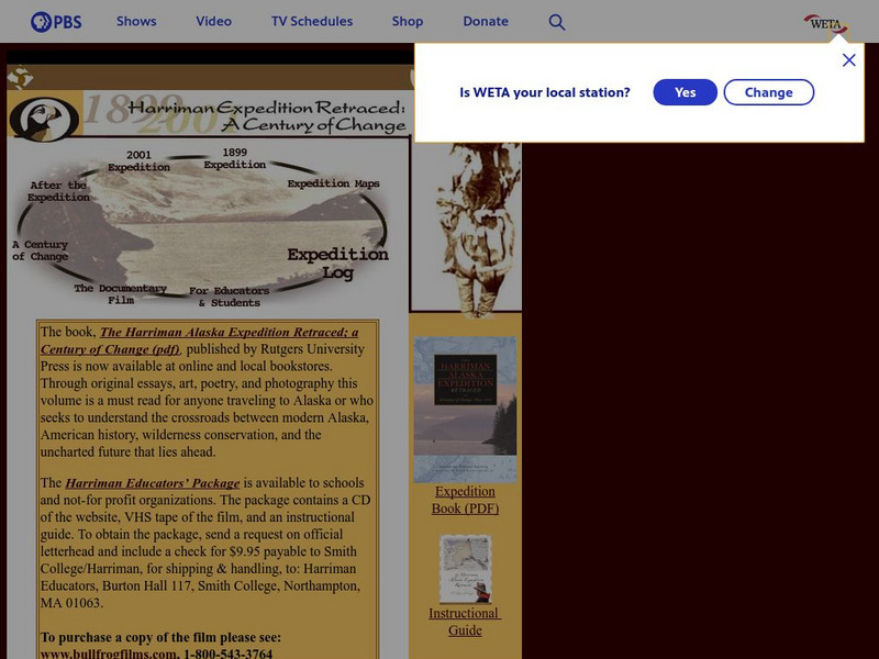 Pbs: Harriman Expedition Retraced Website Pbs: Harriman Expedition Retraced Website