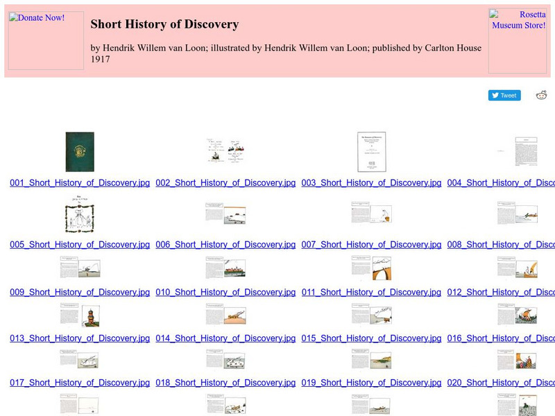 Children's Books Online: Short History of Discovery eBook Children's Books Online: Short History of Discovery eBook