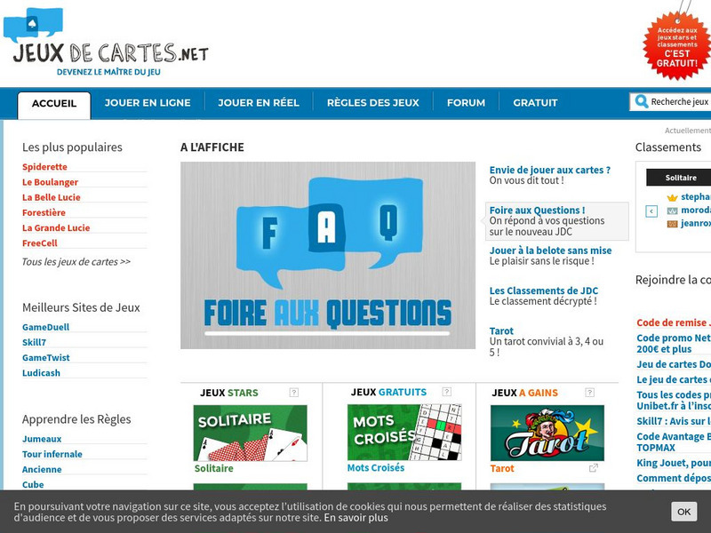 Les Jeux De Cartes: Regles, Jeux en Ligne Gratuits Activity Les Jeux De Cartes: Regles, Jeux en Ligne Gratuits Activity