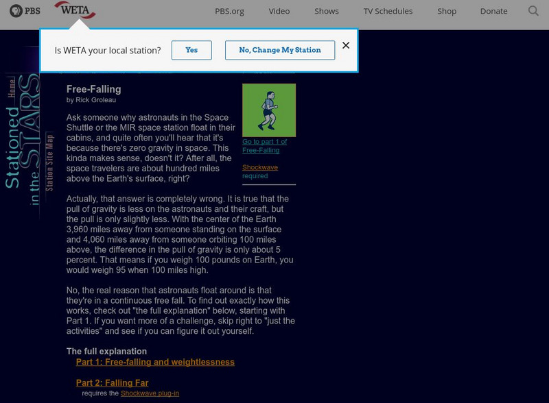 Pbs Teachers: Stationed in the Stars Article Pbs Teachers: Stationed in the Stars Article