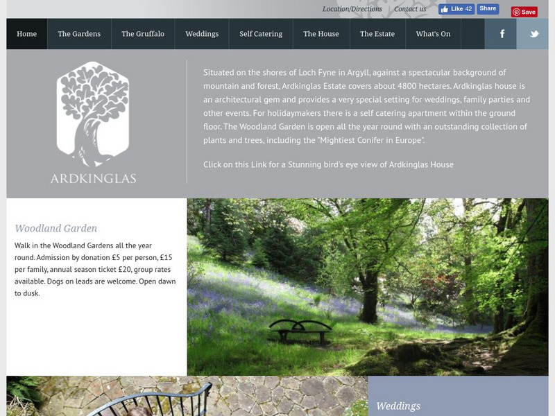 Ardkinglas Estate Website