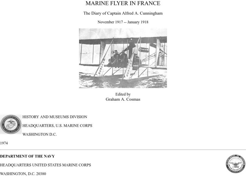 Byu: World War I Document Archive: Marine Flyer in France Primary Byu: World War I Document Archive: Marine Flyer in France Primary