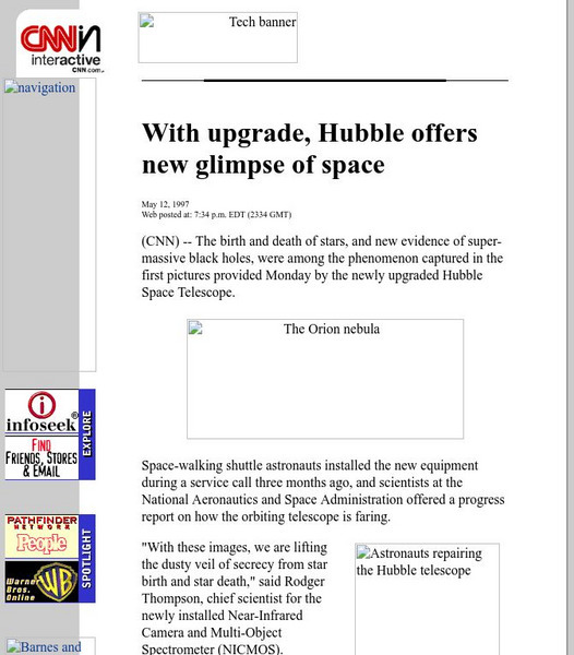 Cnn: Hubble Upgrade Website Cnn: Hubble Upgrade Website